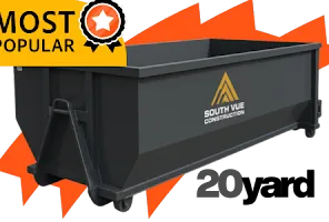 SouthVue 20 yard roll-off dumpster