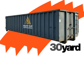 SouthVue 30 yard roll-off dumpster